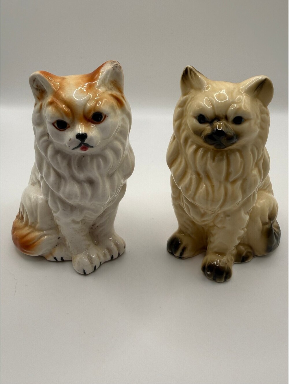 Vintage persian cat figurines